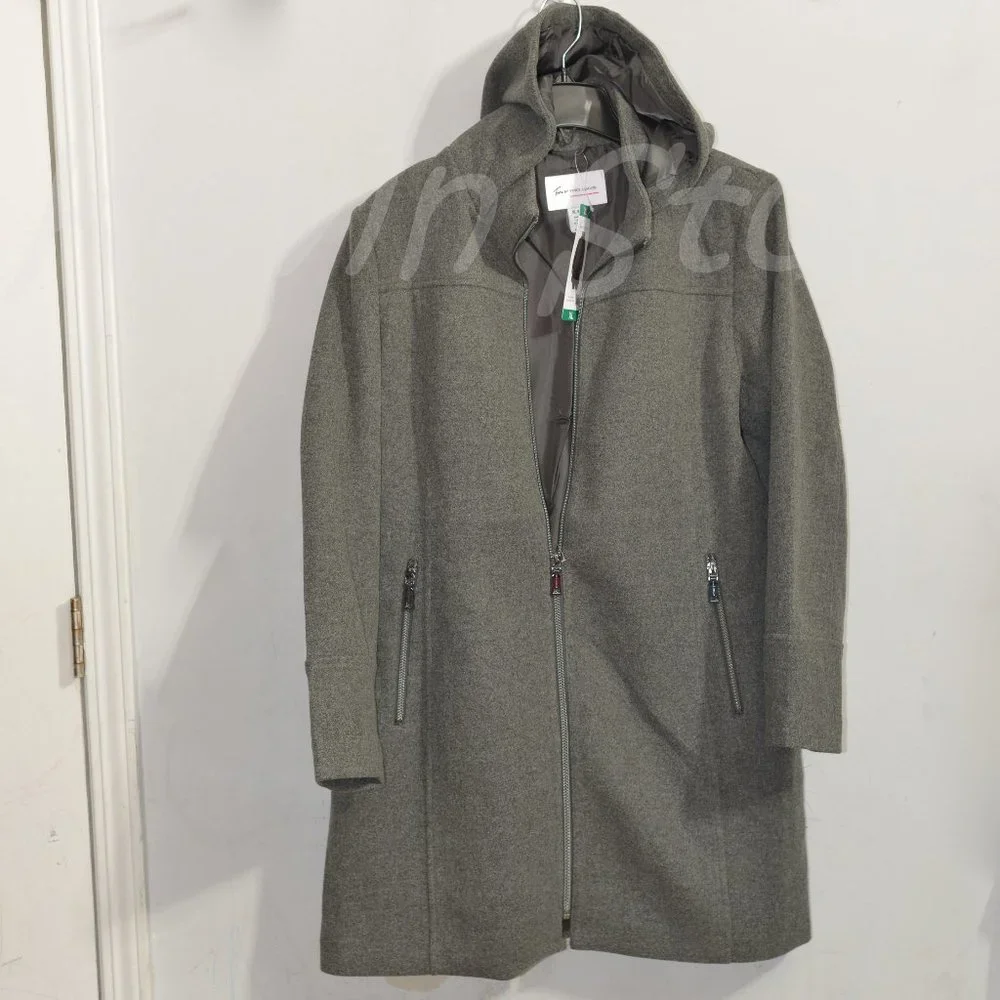 NWT Two By Vince Camuto Women’s Zip Up‎ Hooded Coat Fully Lined